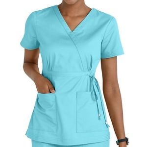 COPY - Koi Scrubs **MULTIPLE COLORS** Katelyn Mock Wrap Top - XS, NWT